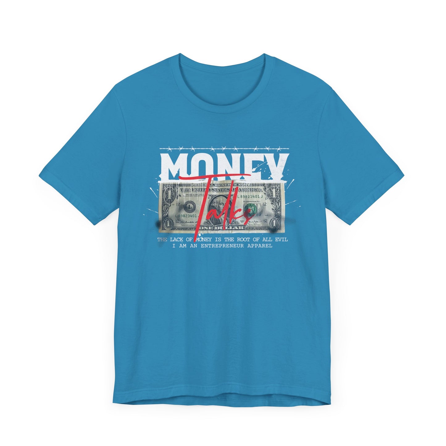 Money Talks Unisex Jersey Short Sleeve Tee (Summer)
