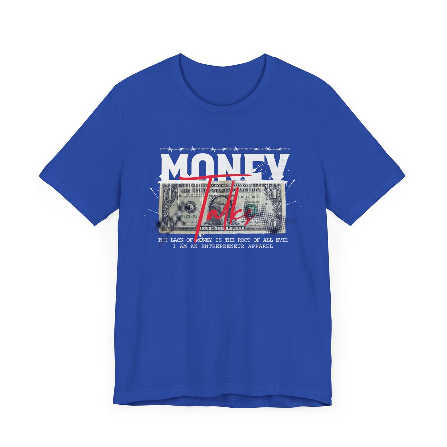 Money Talks Unisex Jersey Short Sleeve Tee (Summer)