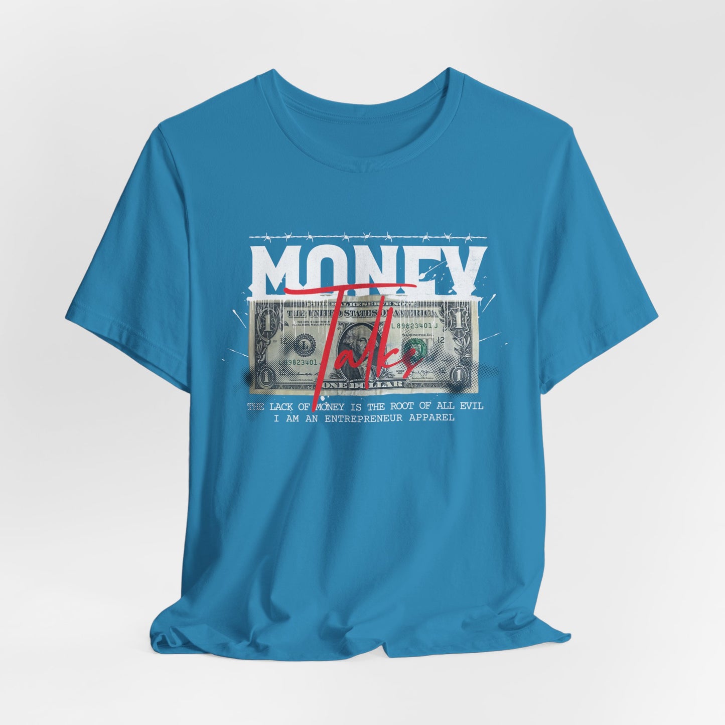 Money Talks Unisex Jersey Short Sleeve Tee (Summer)