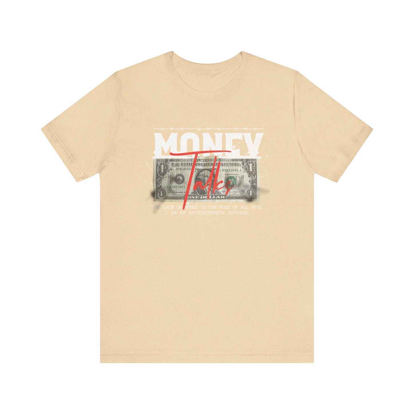 Money Talks Unisex Jersey Short Sleeve Tee (Summer)