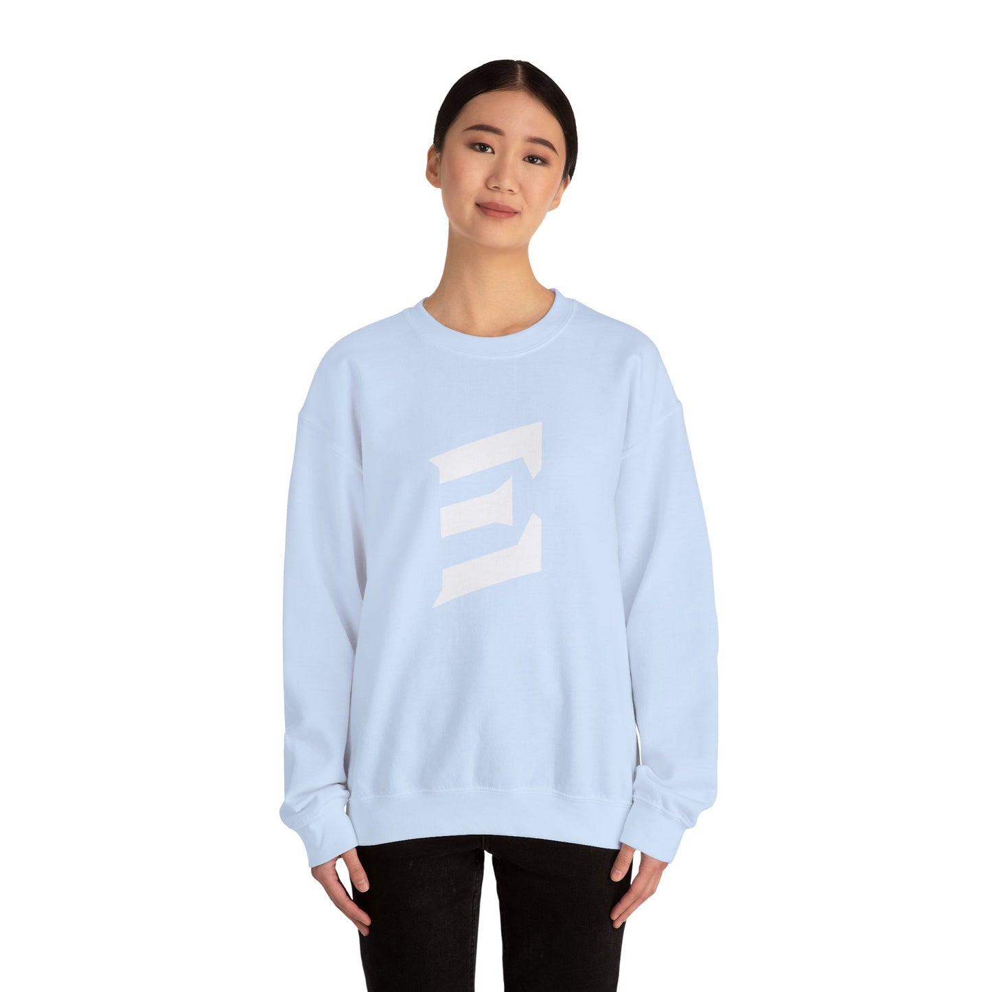 New E Logo Unisex Heavy Blend™ Crewneck Sweatshirt