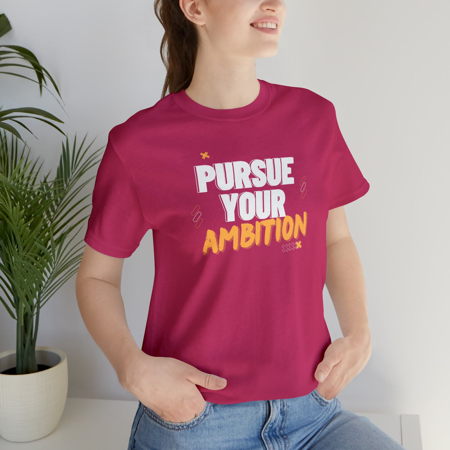 Ambition Unisex Jersey Short Sleeve Tee