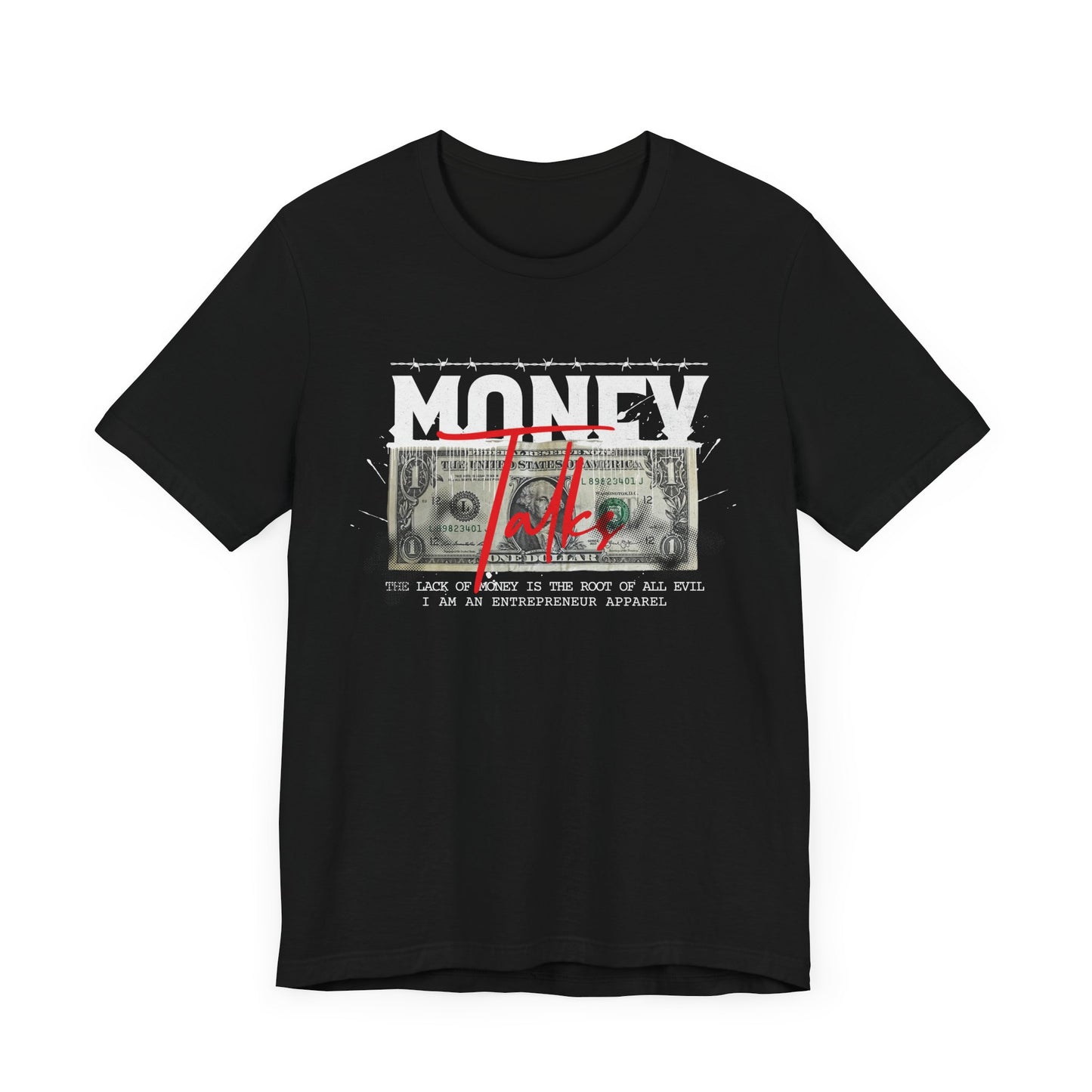 Money Talks Unisex Jersey Short Sleeve Tee (Summer)