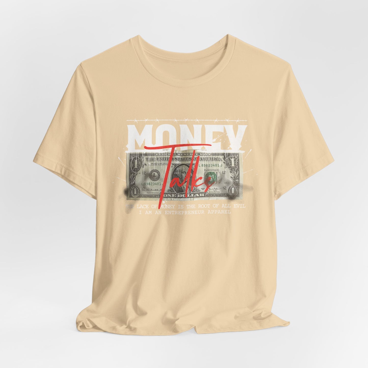 Money Talks Unisex Jersey Short Sleeve Tee (Summer)