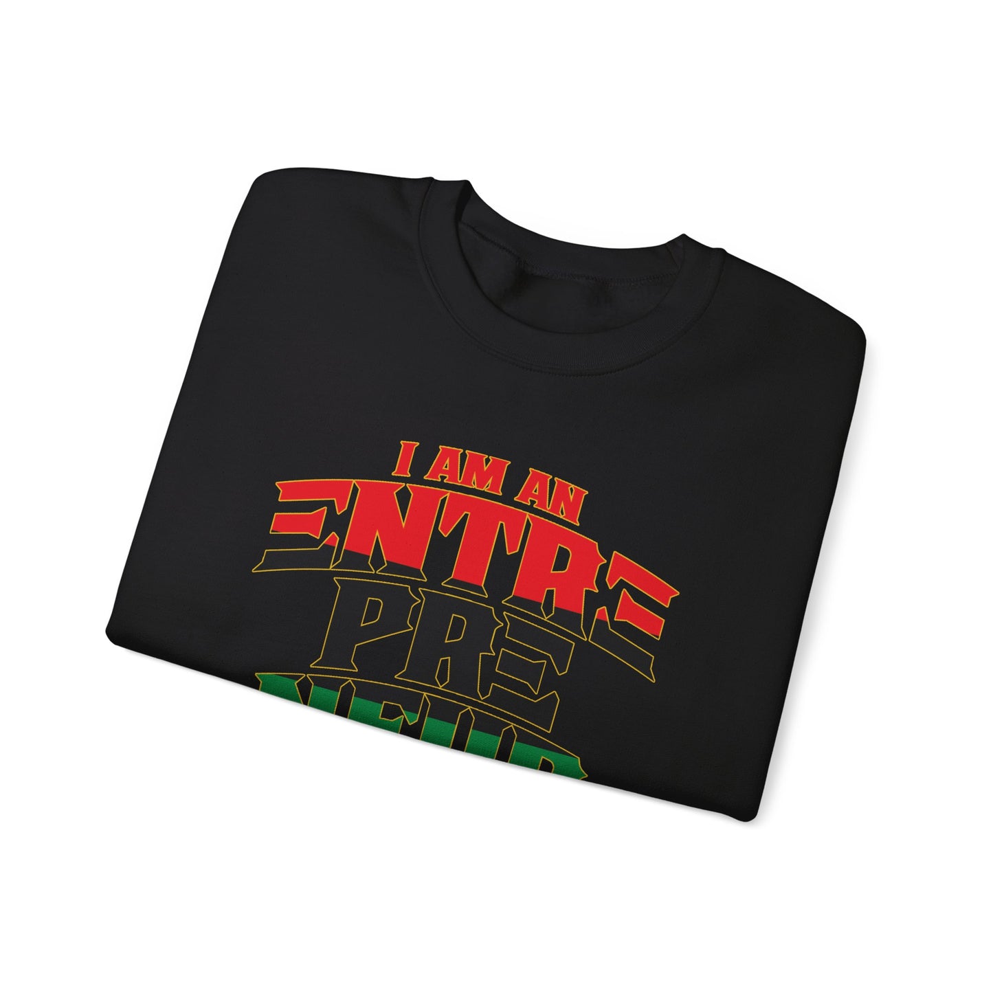 Entrepreneur Black History Unisex Heavy Blend™ Crewneck Sweatshirt