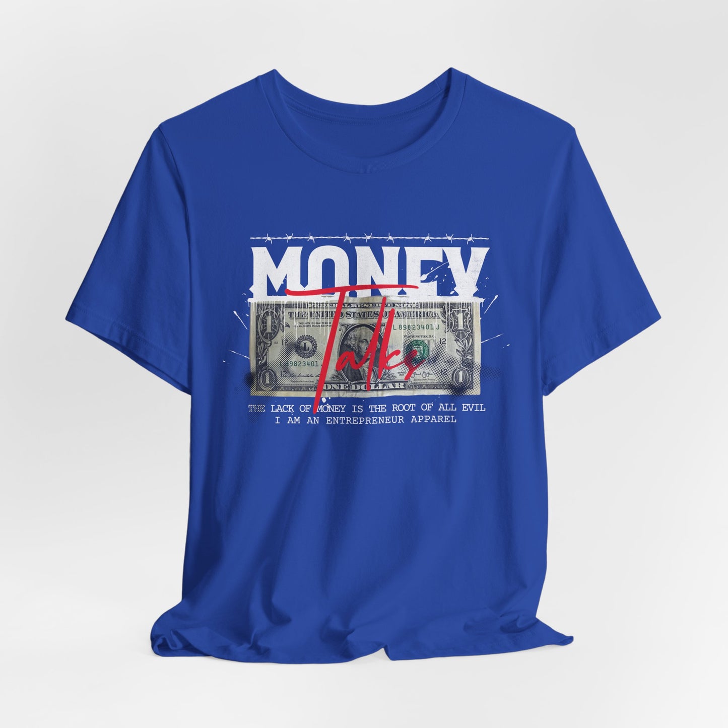 Money Talks Unisex Jersey Short Sleeve Tee (Summer)