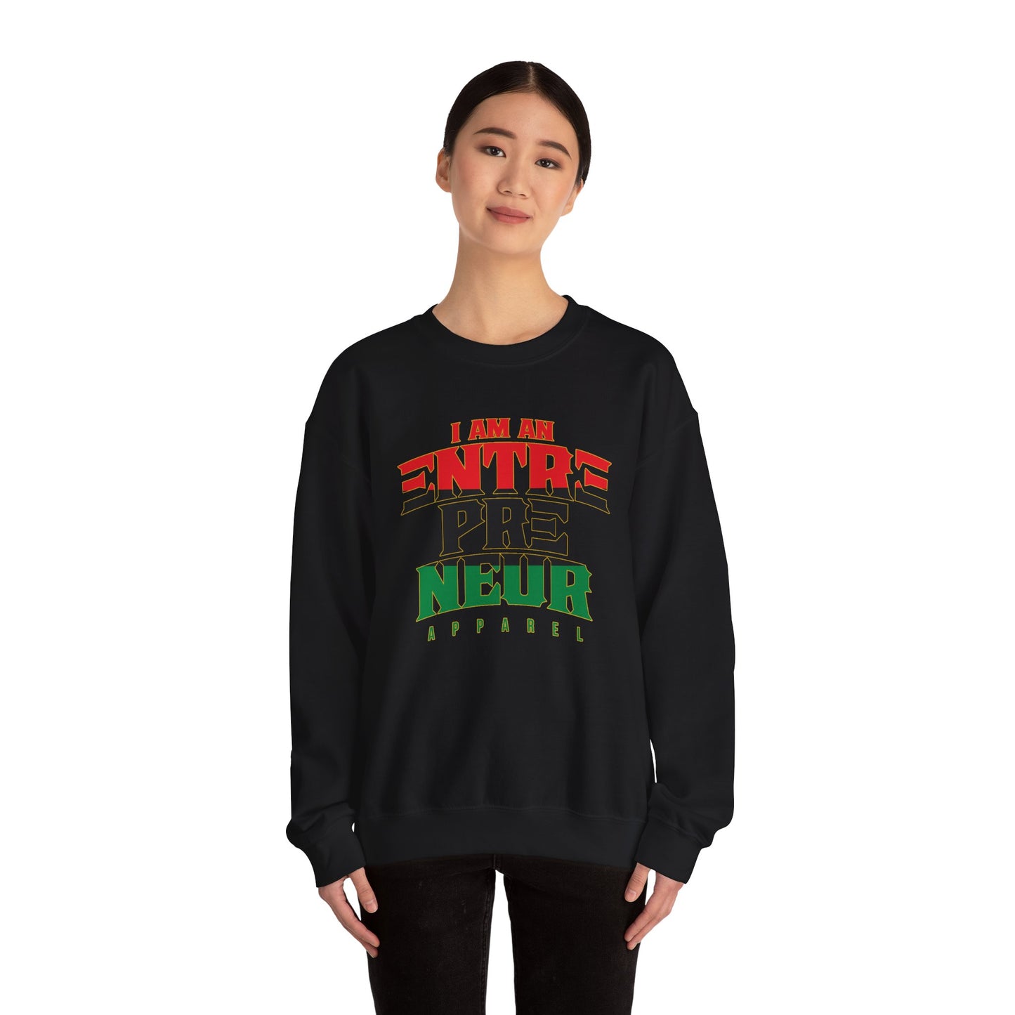 Entrepreneur Black History Unisex Heavy Blend™ Crewneck Sweatshirt