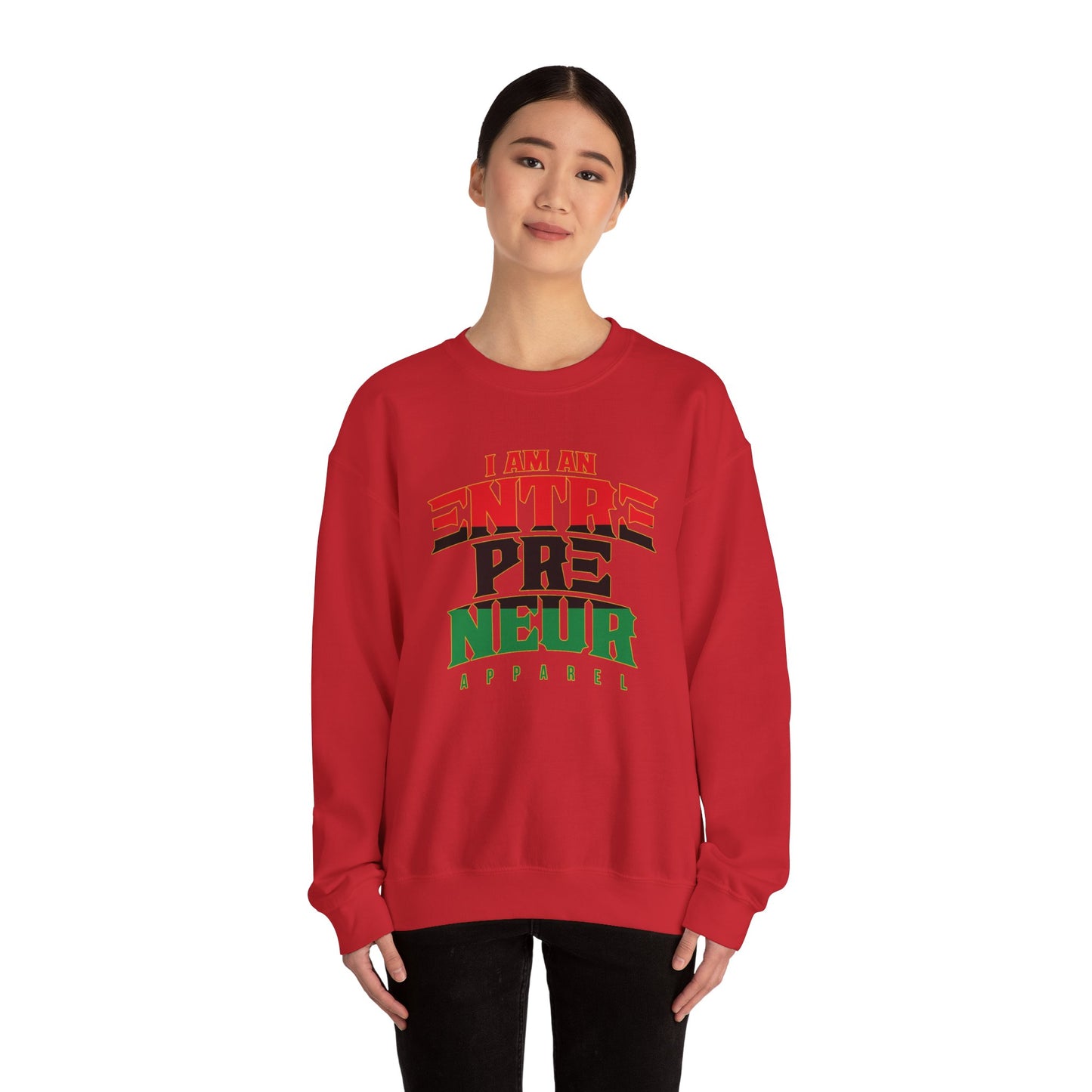 Entrepreneur Black History Unisex Heavy Blend™ Crewneck Sweatshirt