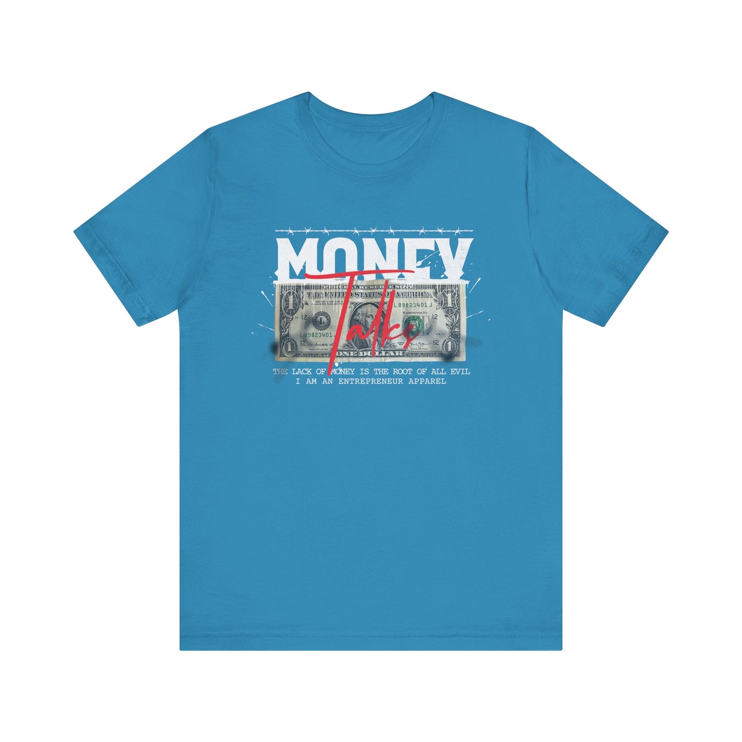 Money Talks Unisex Jersey Short Sleeve Tee (Summer)