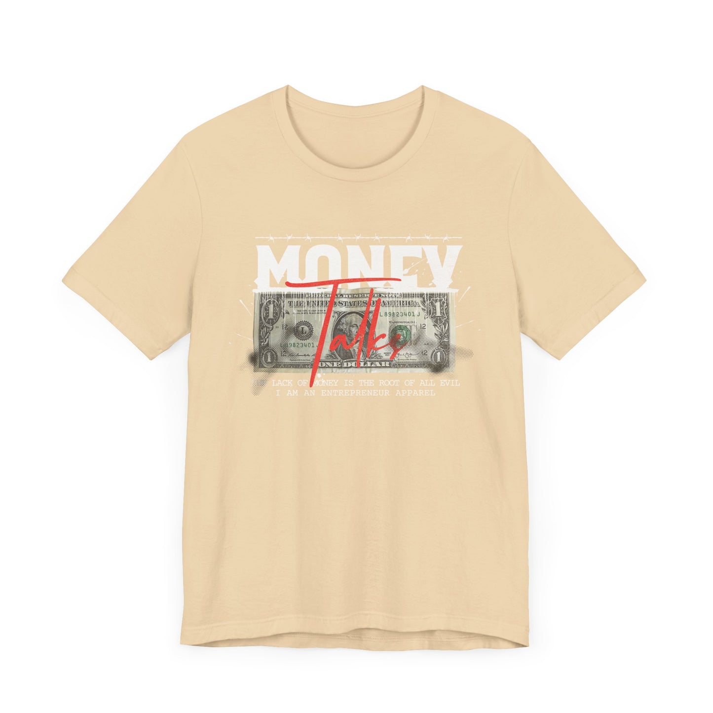 Money Talks Unisex Jersey Short Sleeve Tee (Summer)