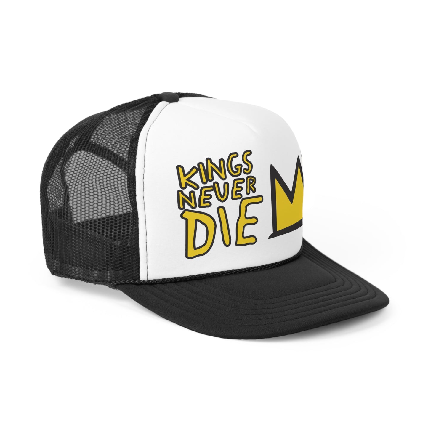 Kings Never Die Trucker Caps