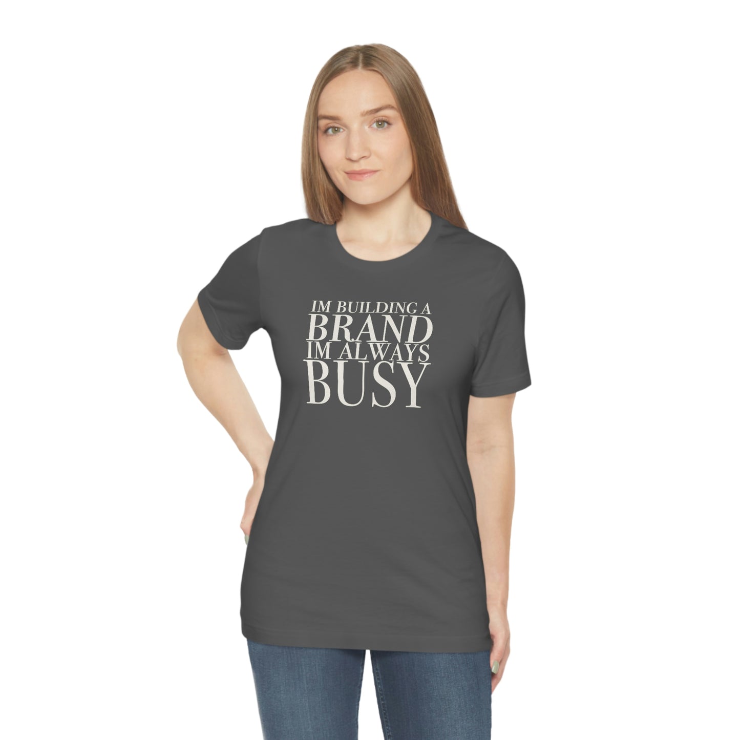 Building A Brand Unisex Jersey Short Sleeve Tee