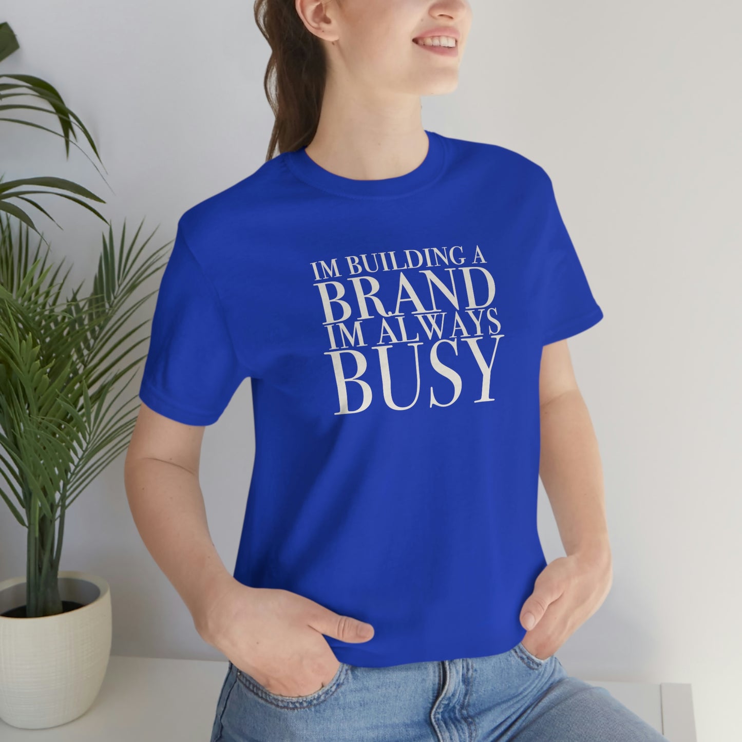 Building A Brand Unisex Jersey Short Sleeve Tee