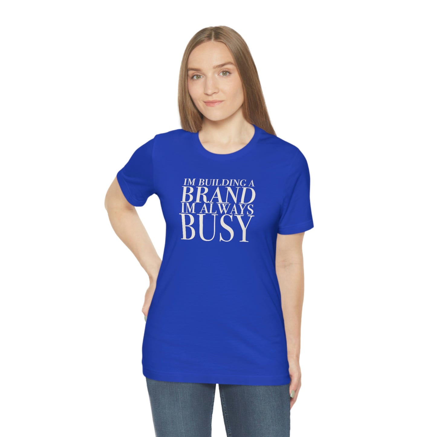 Building A Brand Unisex Jersey Short Sleeve Tee