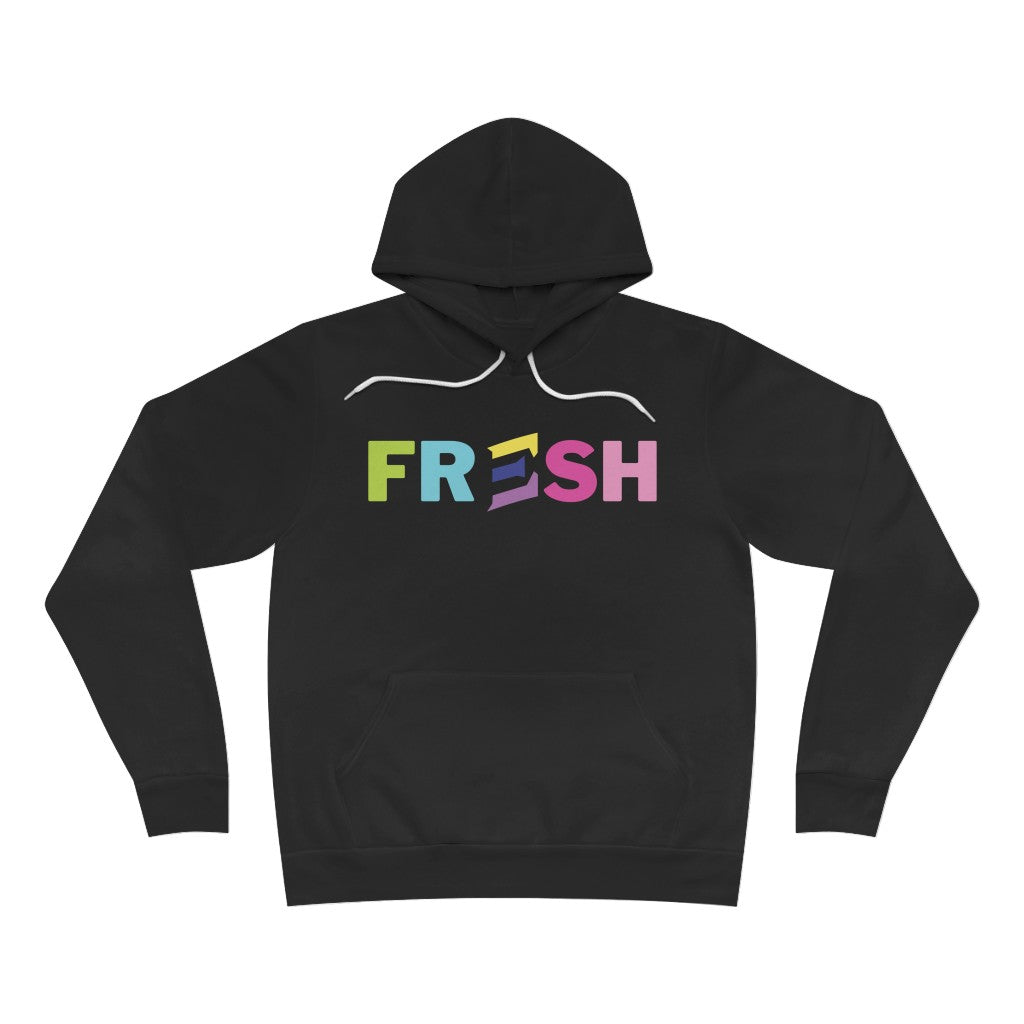 Fresh Color Unisex Sponge Fleece Pullover Hoodie