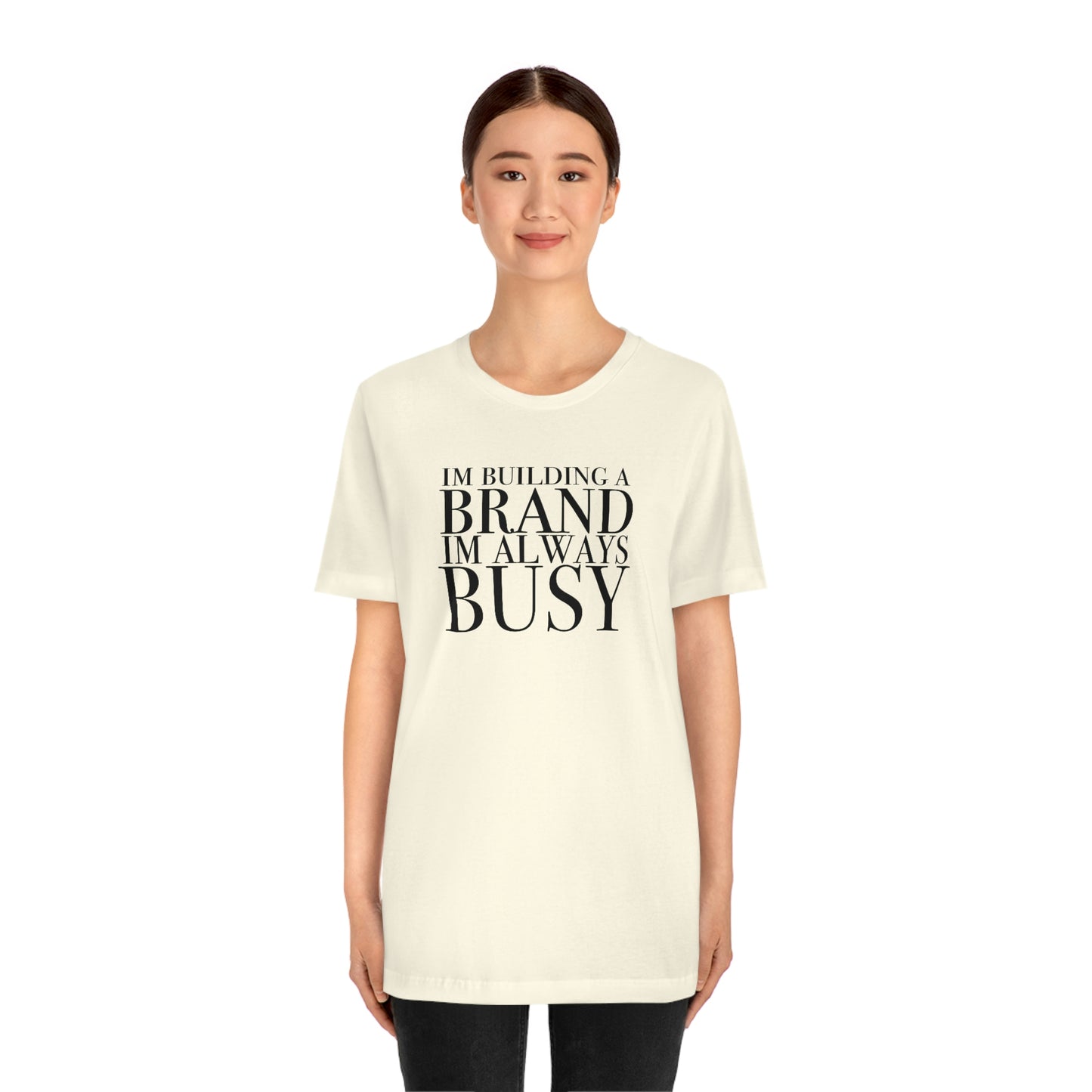 Building A Brand Unisex Jersey Short Sleeve Tee