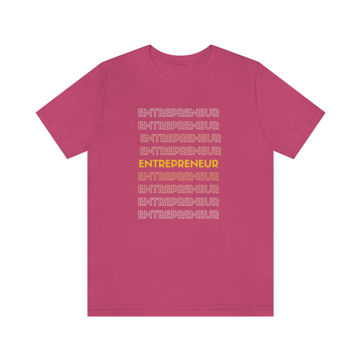 Entrepreneur Unisex Jersey Short Sleeve Tee