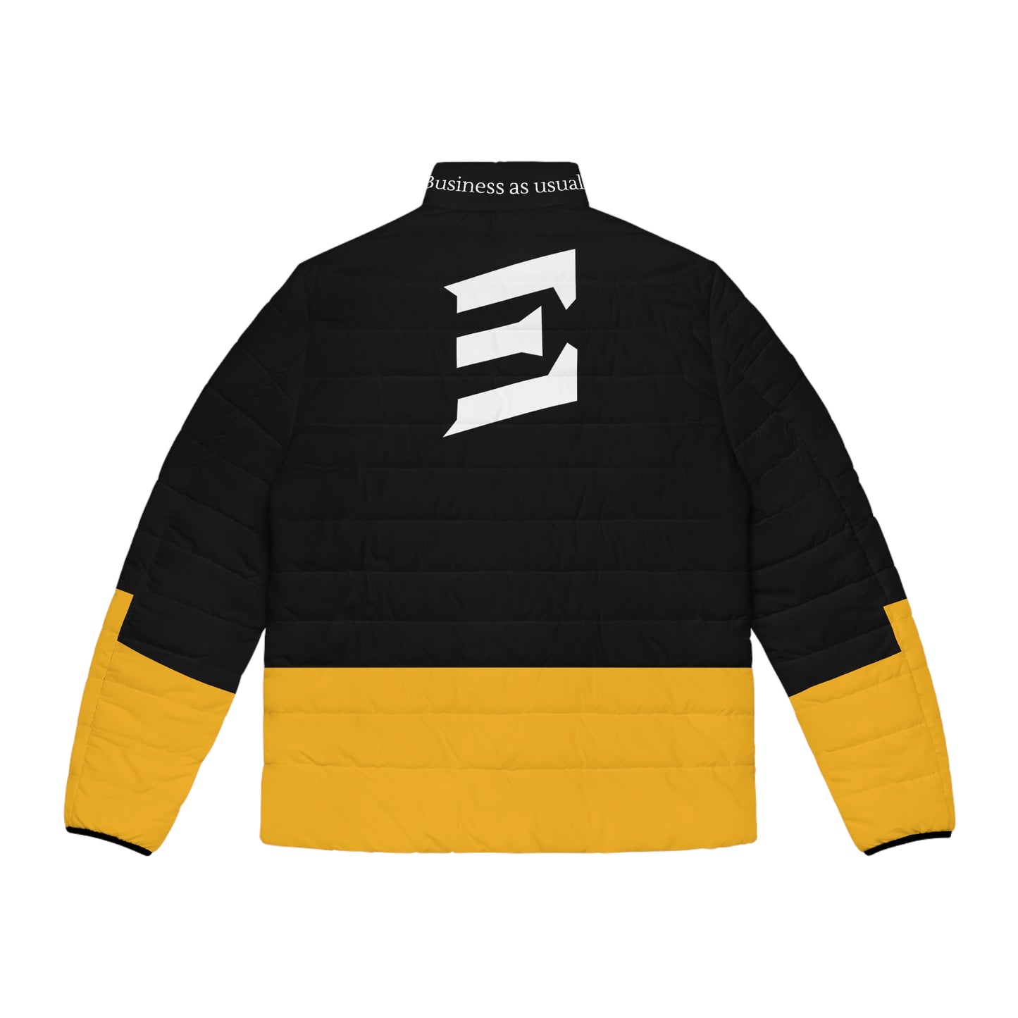 Entrepreneur Black/Gold Puffer Jacket (Fall Collection)