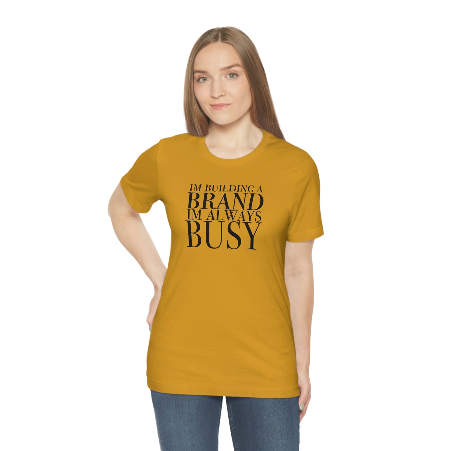 Building A Brand Unisex Jersey Short Sleeve Tee