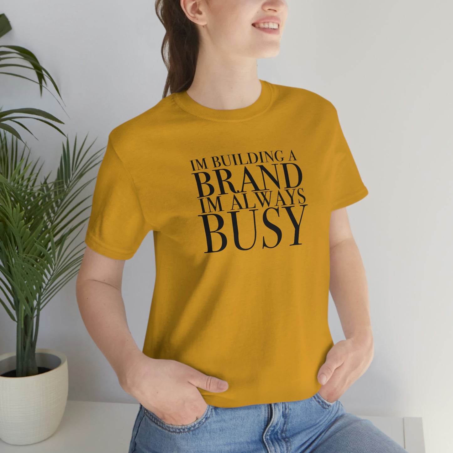 Building A Brand Unisex Jersey Short Sleeve Tee