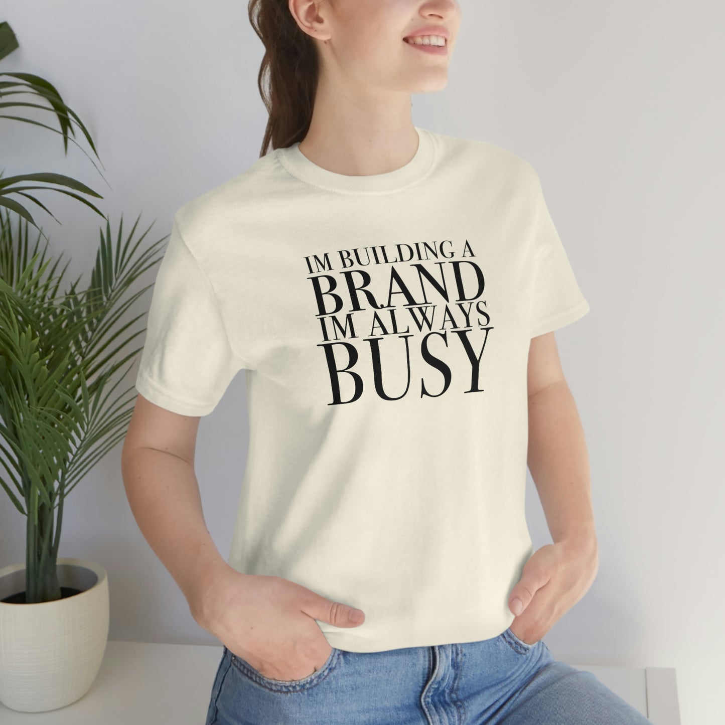 Building A Brand Unisex Jersey Short Sleeve Tee