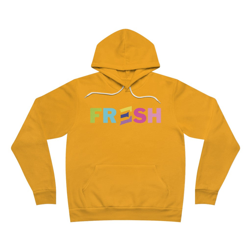 Fresh Color Unisex Sponge Fleece Pullover Hoodie