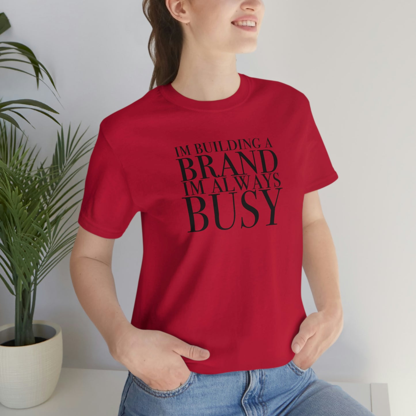 Building A Brand Unisex Jersey Short Sleeve Tee