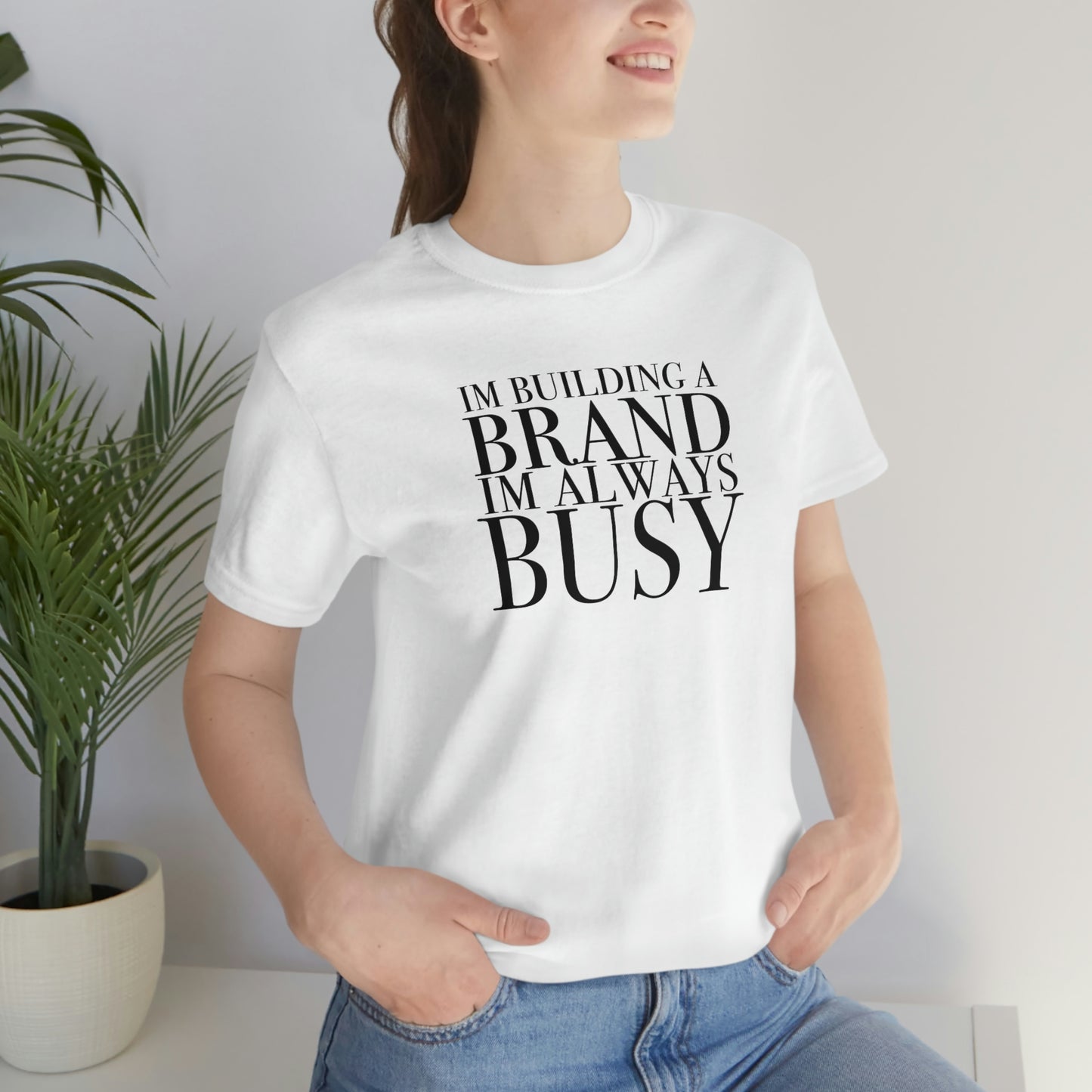 Building A Brand Unisex Jersey Short Sleeve Tee