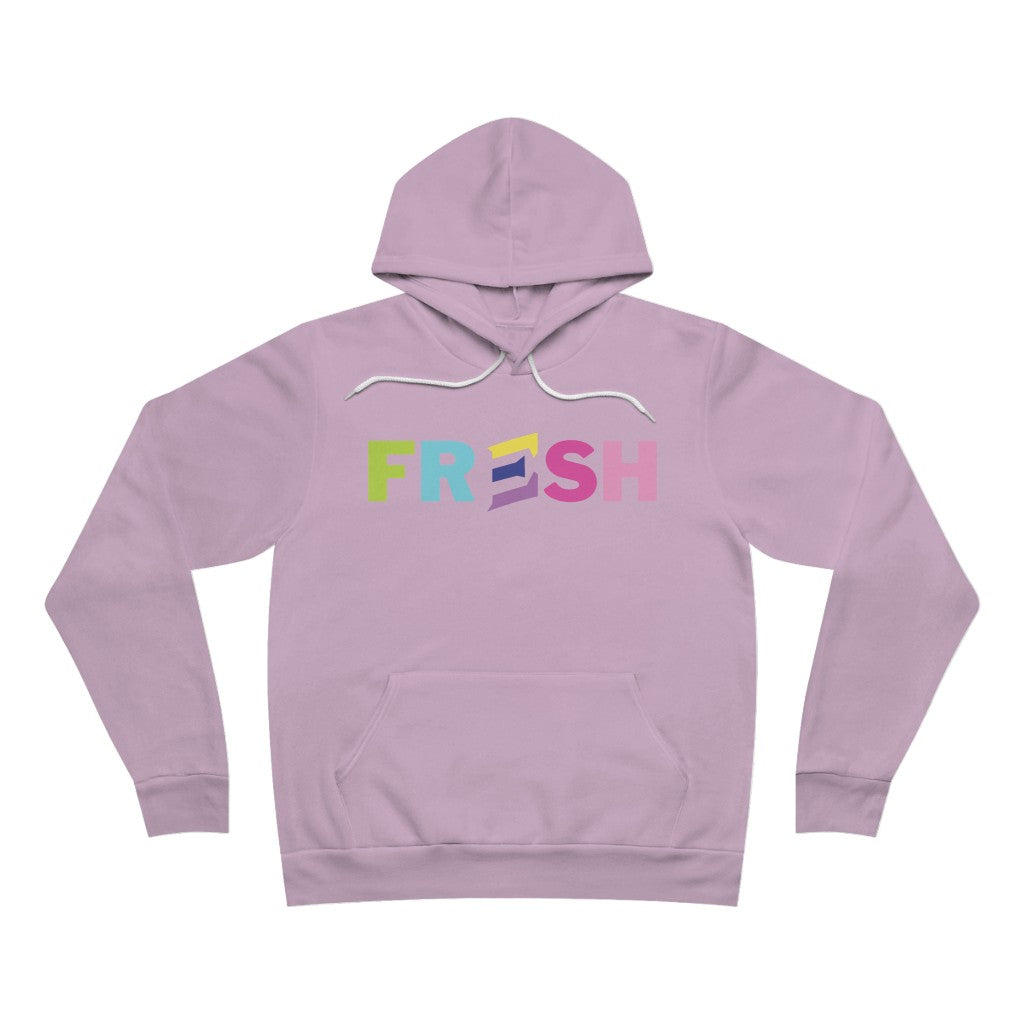 Fresh Color Unisex Sponge Fleece Pullover Hoodie