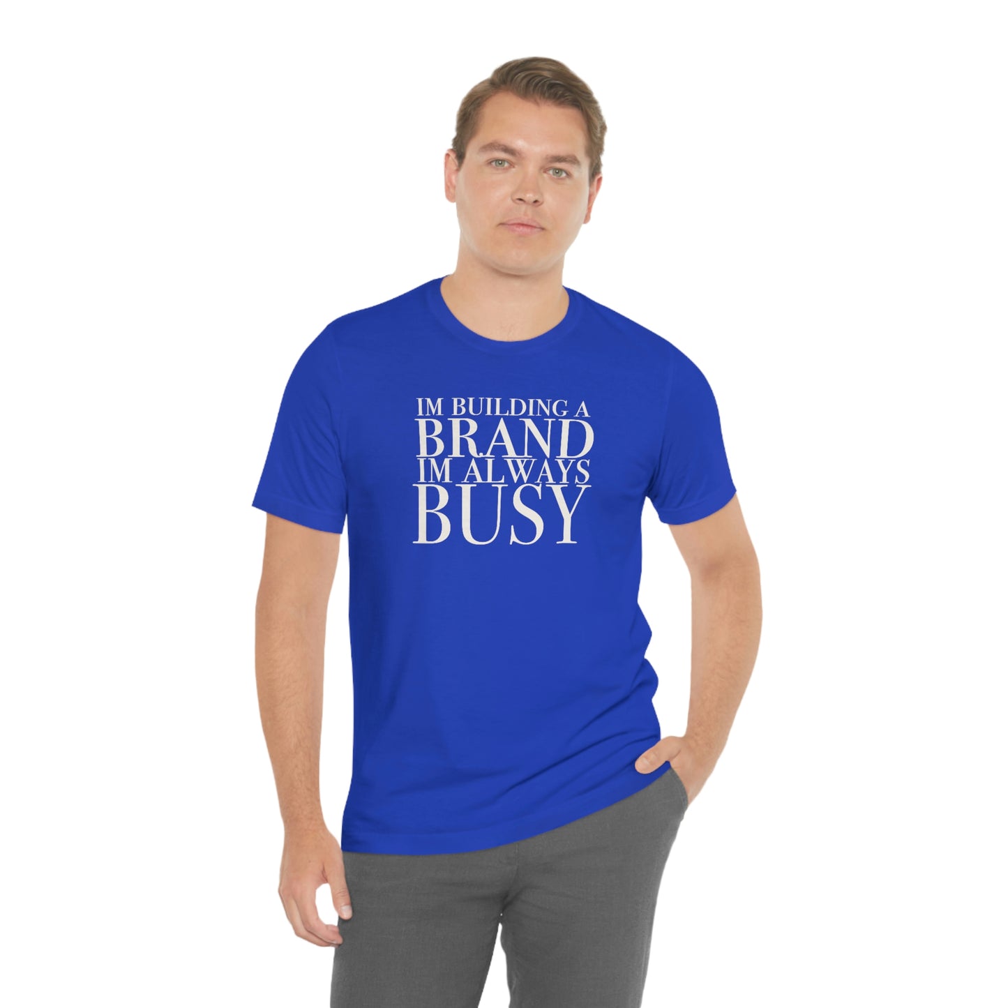 Building A Brand Unisex Jersey Short Sleeve Tee