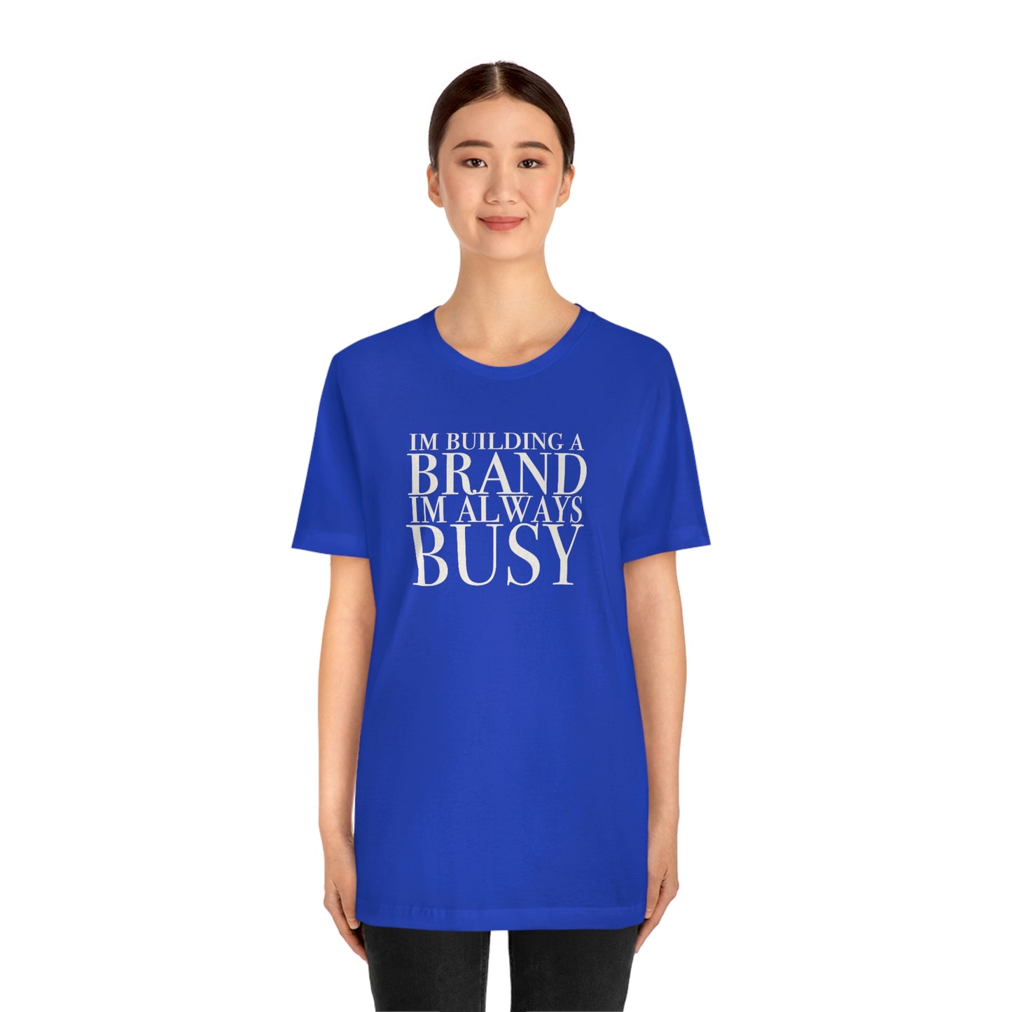 Building A Brand Unisex Jersey Short Sleeve Tee