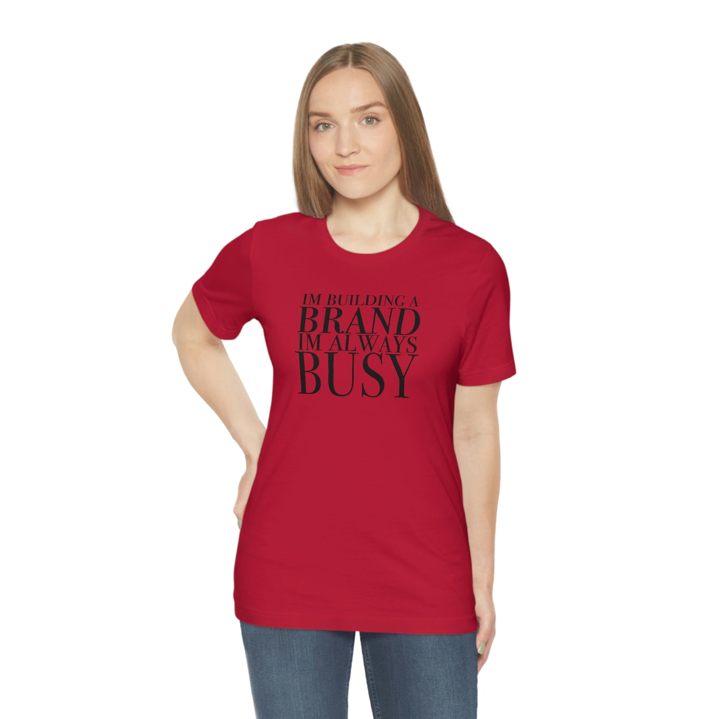 Building A Brand Unisex Jersey Short Sleeve Tee