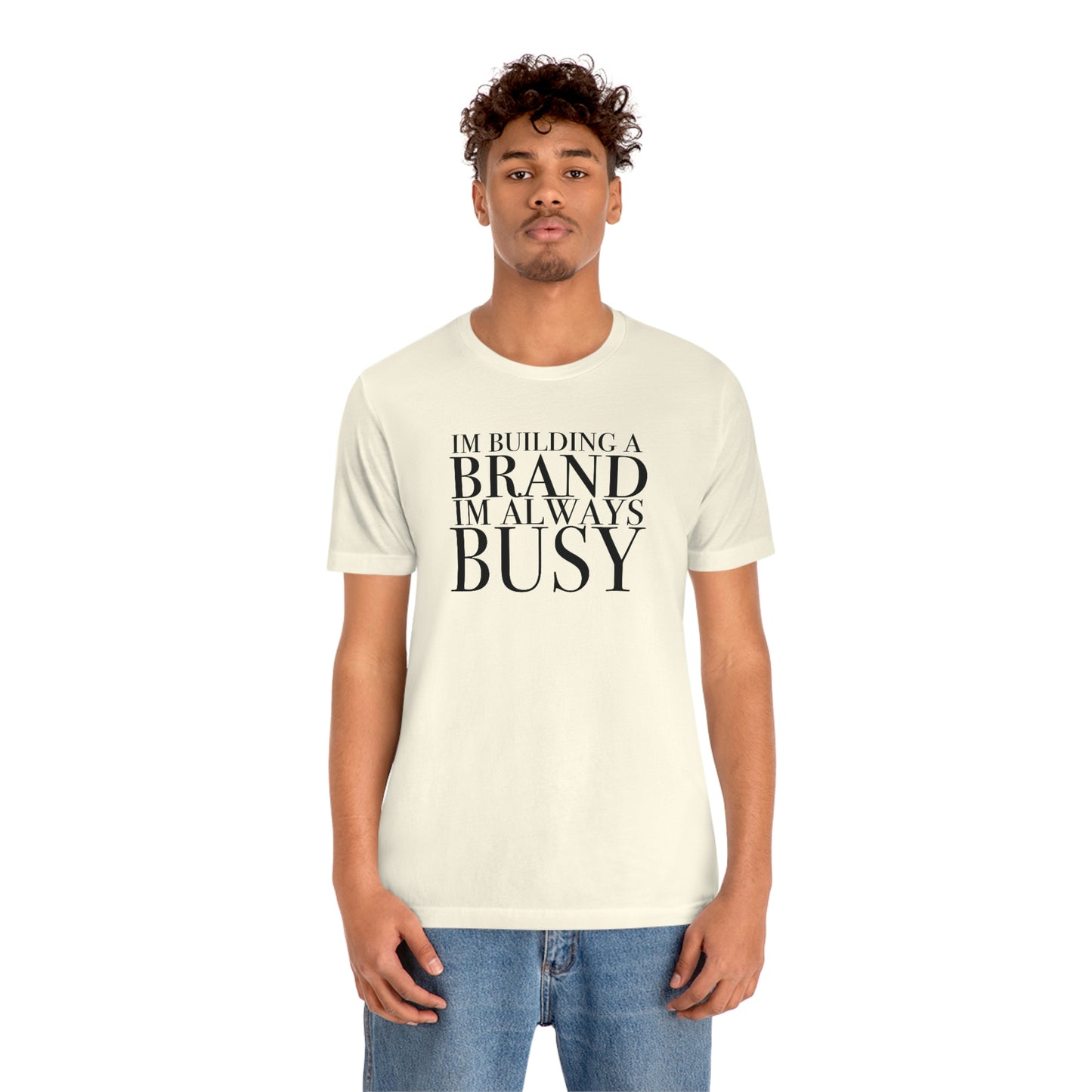 Building A Brand Unisex Jersey Short Sleeve Tee