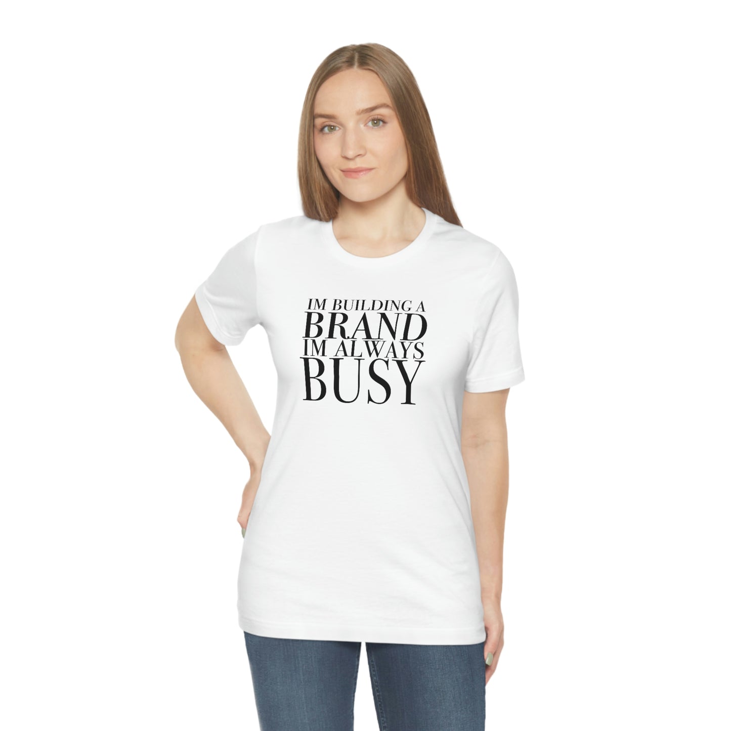 Building A Brand Unisex Jersey Short Sleeve Tee