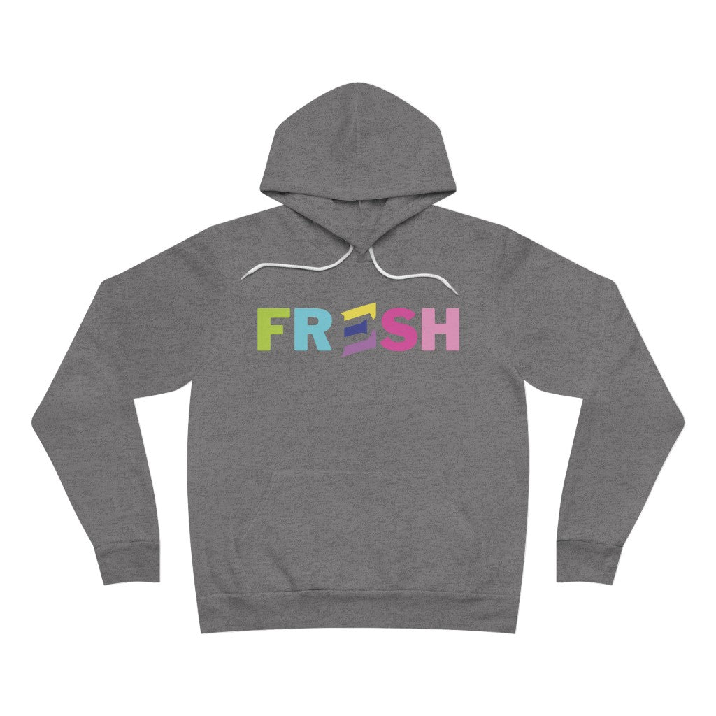 Fresh Color Unisex Sponge Fleece Pullover Hoodie