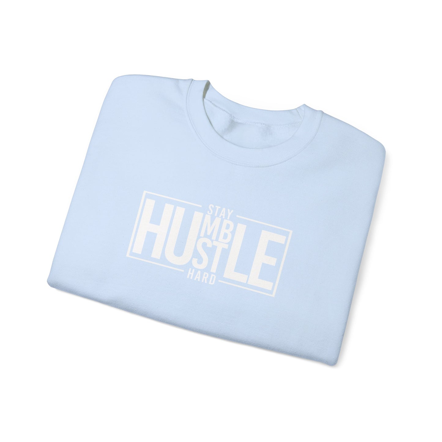 Stay Humble Hustle Hard Unisex Heavy Blend™ Crewneck Sweatshirt