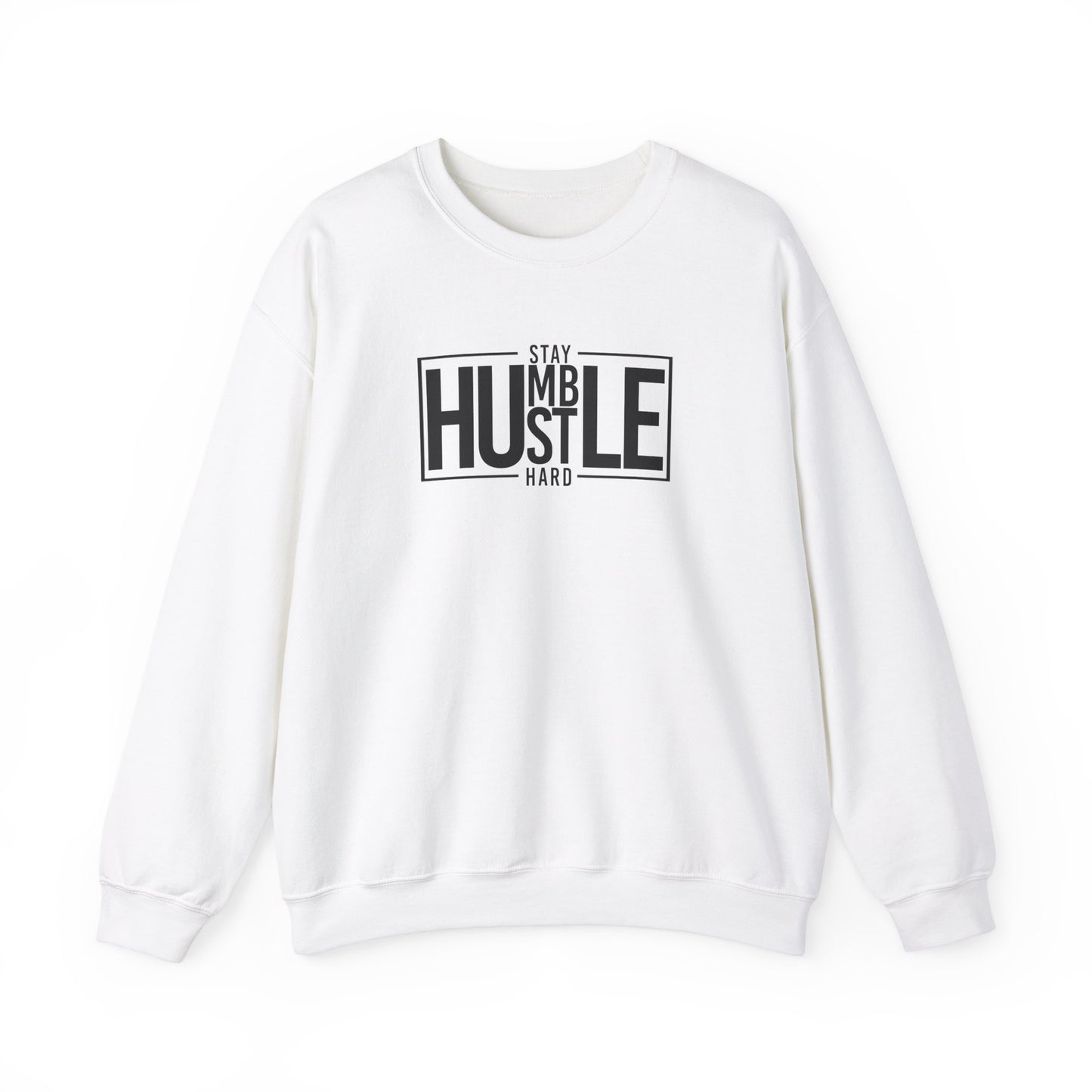 Stay Humble Hustle Hard Unisex Heavy Blend™ Crewneck Sweatshirt