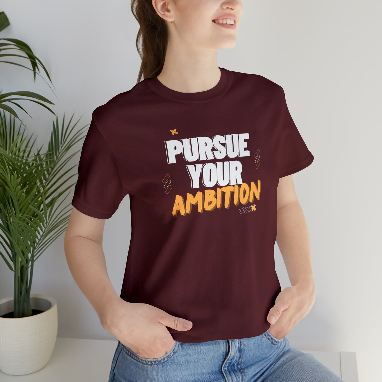 Ambition Unisex Jersey Short Sleeve Tee