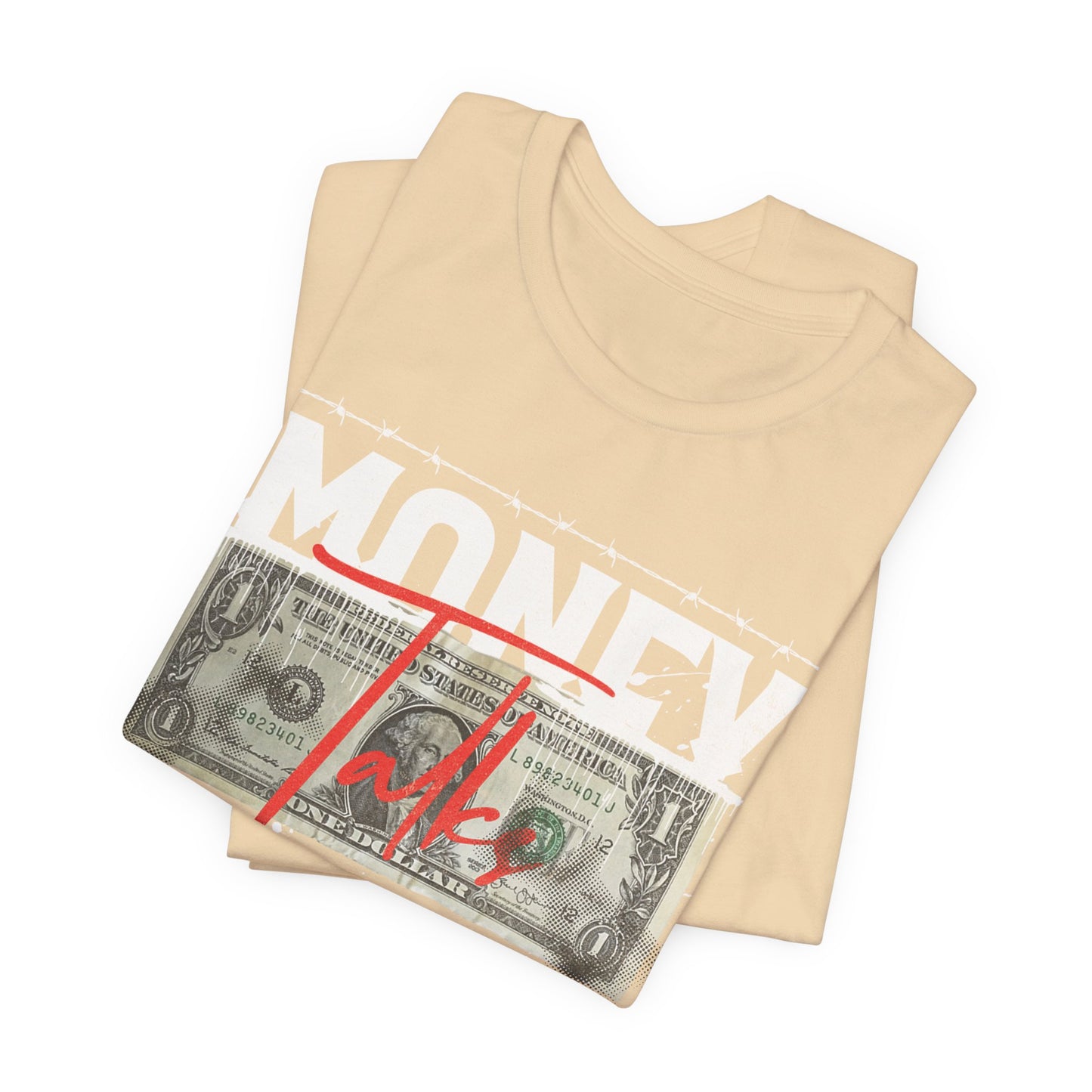 Money Talks Unisex Jersey Short Sleeve Tee (Summer)