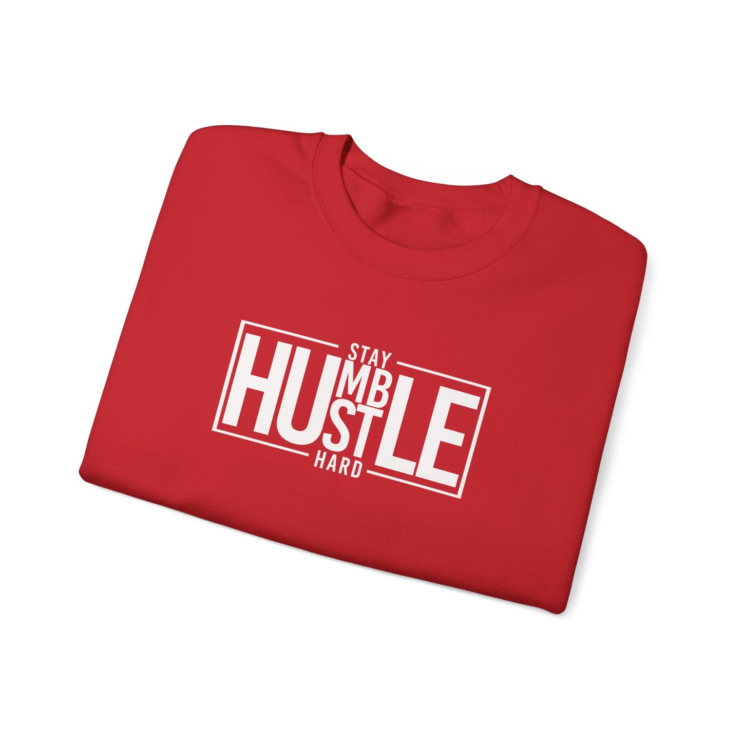 Stay Humble Hustle Hard Unisex Heavy Blend™ Crewneck Sweatshirt