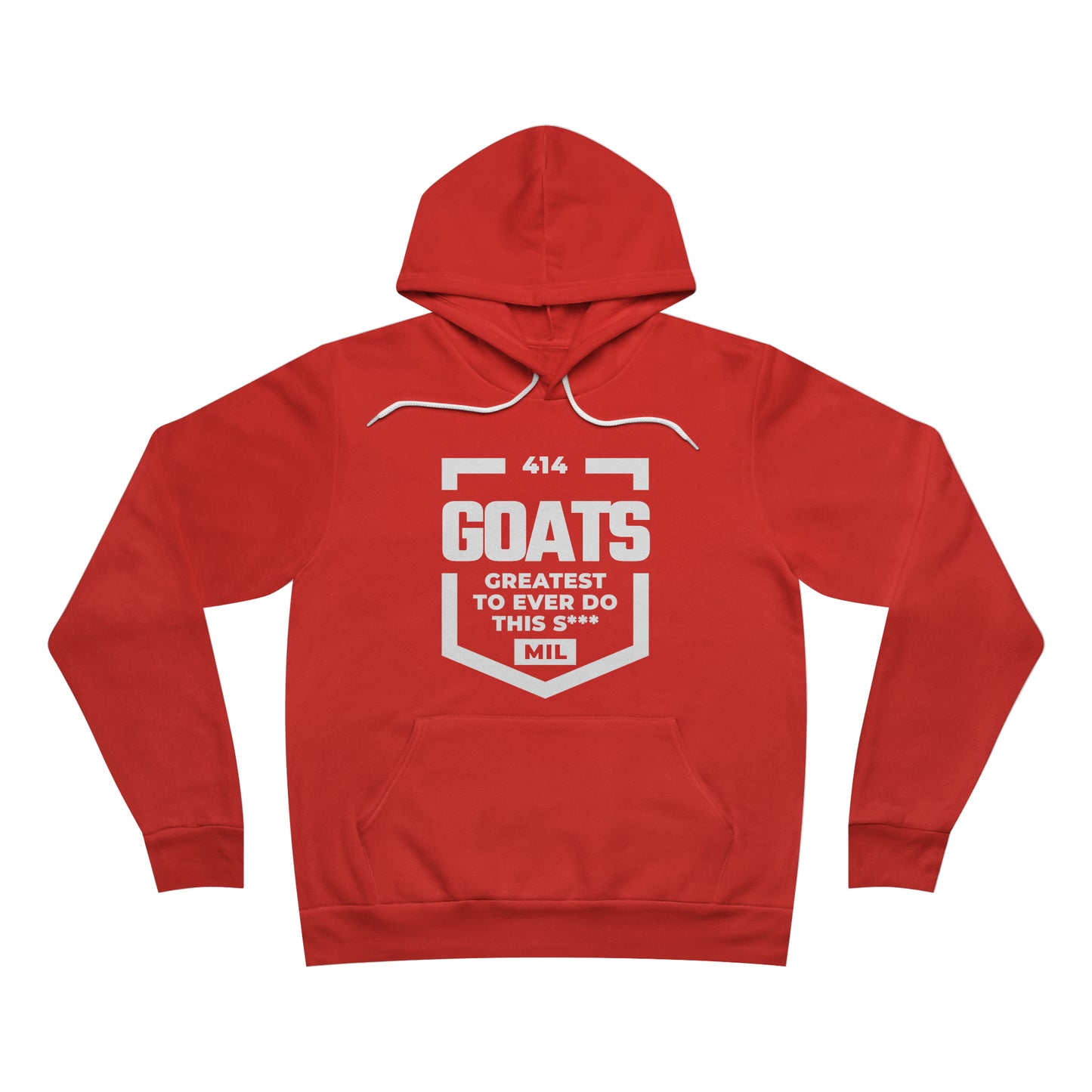 Goats Unisex Sponge Fleece Pullover Hoodie