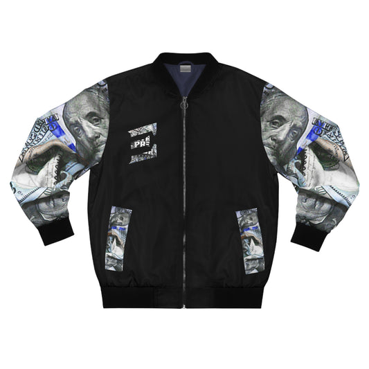 Entrepreneur Money AOP Bomber Jacket