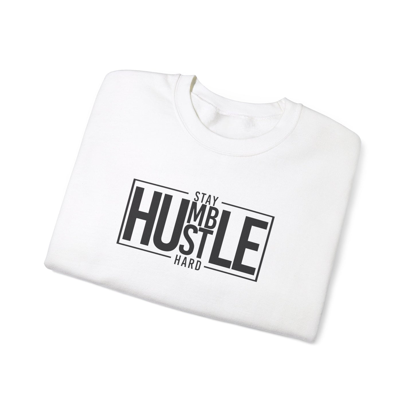 Stay Humble Hustle Hard Unisex Heavy Blend™ Crewneck Sweatshirt