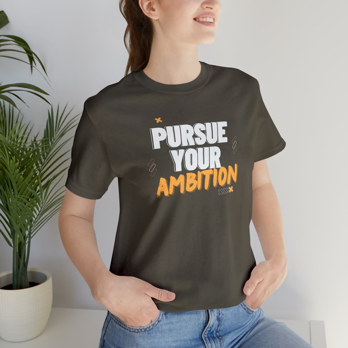 Ambition Unisex Jersey Short Sleeve Tee