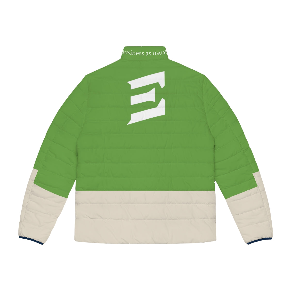 Entrepreneur Green Puffer Jacket (Fall Collection)