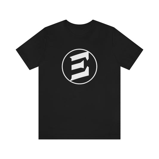 E Unisex Jersey Short Sleeve Tee