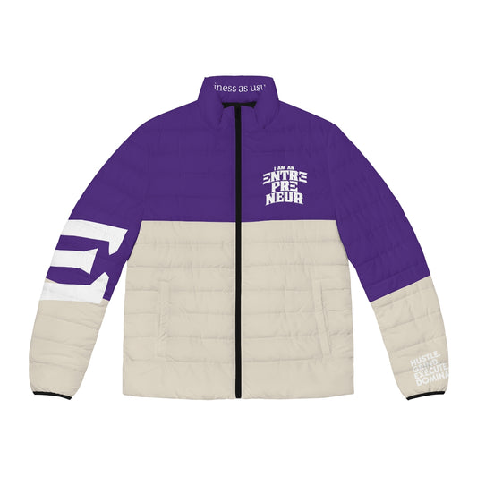 Entrepreneur Purple Puffer Jacket (Fall Collection)