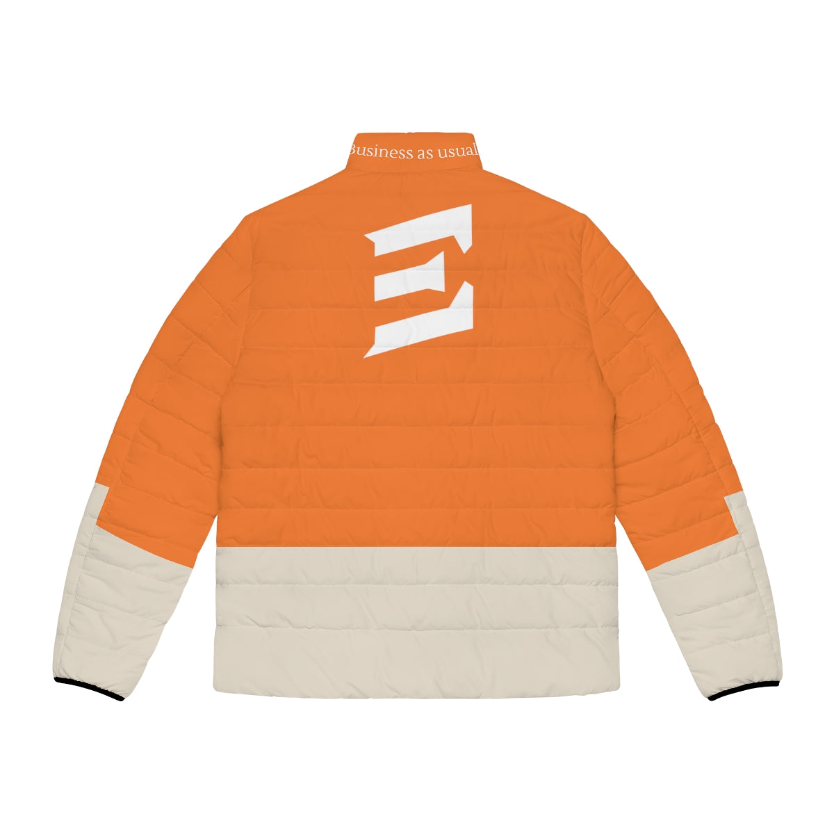 Entrepreneur Orange Puffer Jacket (Fall Collection)