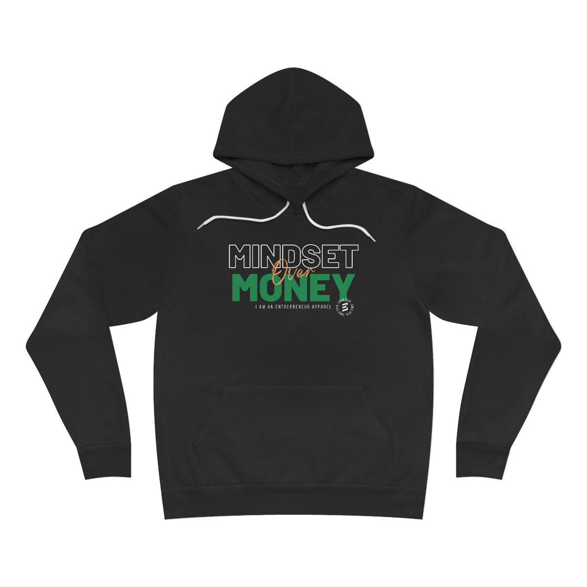 Mindset Over Money Unisex Sponge Fleece Pullover Hoodie