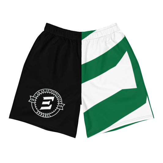 Entrepreneur Green/BVBlack/White Athletic Long Shorts (Summer)